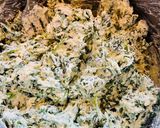 A picture of step 3 of Spinach Lasagna.