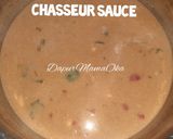 Foto langkah ke 6 dari resep Chasseur Sauce, Sauce Peneman Steak.