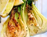 Foto del paso 3 de la receta Pak Choi salteado con ajo y limón