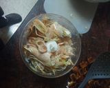 Foto del paso 6 de la receta: Albóndigas de sama, papas y langostinos con salsa