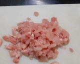 A picture of step 1 of Delicious Chicken tikka sandwich.