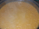 Sopa crema de calabaza y choclo
