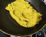 A picture of step 1 of Stuffed Masala Appam from leftover dosa better.