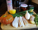 Foto del paso 1 de la receta: Ceviche de bacalao con tomate secos y cebolleta