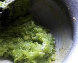 A picture of step 5 of Lauki halwa without khoya.