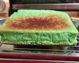 Foto langkah ke 7 dari resep Cake Tahu Susu Pandan.