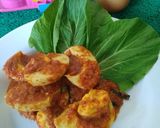 Foto langkah ke 4 dari resep 400) Telur Bumbu Lapis.