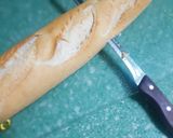 Foto del paso 2 de la receta Pan con beicon queso y jamón york