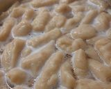 Csirkemájas ragu krumplis galuskával recept fázis 5 fotója