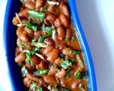 A picture of step 7 of Punjabi Rajma masala.