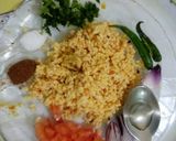 A picture of step 1 of Moong Dal salad.
