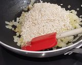 Foto del paso 2 de la receta Risotto vegetal cremoso