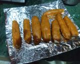 A picture of step 5 of Shahi Gatte.