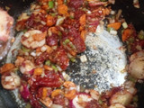 Arroz con salteado mixto con Tofu
