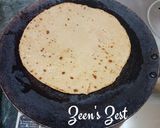 A picture of step 2 of Kalonji Chapatis or Rotis.