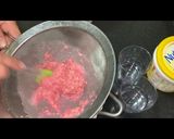 A picture of step 3 of Pomegranate pudding.