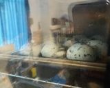 A picture of step 5 of Black Sesame Tapioca Bread.