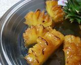 A picture of step 6 of My Caramel & Rum flavoured pineapple Dessert 😘.