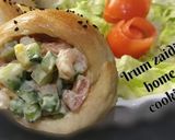A picture of step 2 of 🥗🍦Salad Bread Cones🍦🥗.