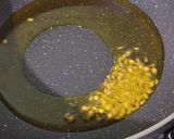 A picture of step 2 of Dahi Kathal.