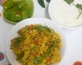 A picture of step 6 of Little Millet Khichdi with Vegetables & Moong Sprouts ---- A Wholesome Platter.