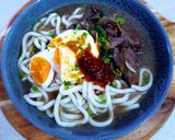 A picture of step 6 of Beef Udon Noodles Soup.