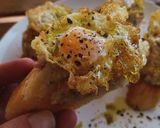 Foto del paso 9 de la receta: Pinchos de patata enmascarada de butifarra fresca con huevo de codorniz