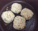 A picture of step 4 of Paneer almond kabab.