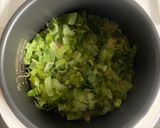 A picture of step 5 of Pork Takikomigohan with Chinese Five Spice.
