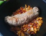 Foto del paso 6 de la receta: Solomillo relleno de ciruelas y pistachos al Pedro Ximénez