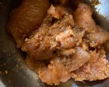 A picture of step 1 of Chargah Kabab Pakistani style.