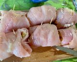 Foto del passaggio 2 della ricetta Involtini di petto di pollo con mele
