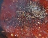 A picture of step 2 of Mexican Rice with Red Sauce.