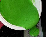 A picture of step 2 of Pistachio Saffron Cream Cake.