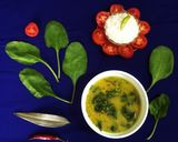 A picture of step 8 of Moong Palak Dal.