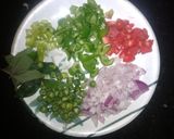 A picture of step 1 of Masala sooji.