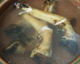A picture of step 1 of Mutton Trotters/ Paaye😋🐐.