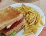 Foto del paso 2 de la receta: Sándwich de pollo de 2 pisos