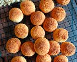 A picture of step 3 of Eggless Coconut Macaroons.