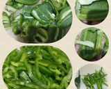 A picture of step 3 of Vegetables Fried Rice.