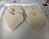 A picture of step 1 of Berry Sweetheart Cookies.