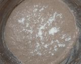 Foto langkah ke 3 dari resep Coffee Chocolate Sourdough Bread 90%.