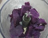 Foto langkah ke 4 dari resep Cheese Ube Jelly Salad.