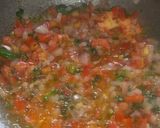 A picture of step 4 of Baingan Bhartha.