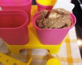 Foto del paso 5 de la receta Palitos helados de arroz con leche chocolatada