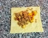 A picture of step 4 of Baked meatpie.