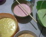 Foto langkah ke 6 dari resep Rainbow Cake | Kue Kukus Pelangi | Fiber Creme.