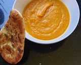 A picture of step 5 of Roasted Butternut Squash Soup.
