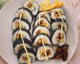 Foto langkah ke 3 dari resep Chicken Teriyaki Sushi Simple.