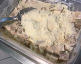Une image de l'étape 10 de Gratin de poireaux au porc et parmesan.